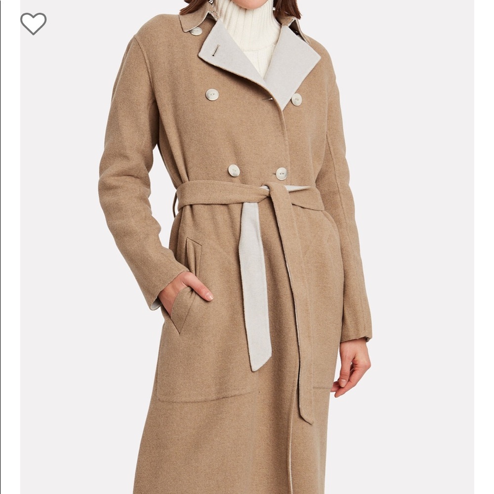 Rag & Bone Reversible Wool Trench Coat (worn twice)